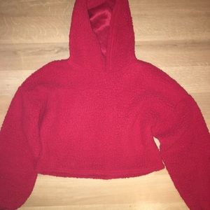 Cropped hoodie